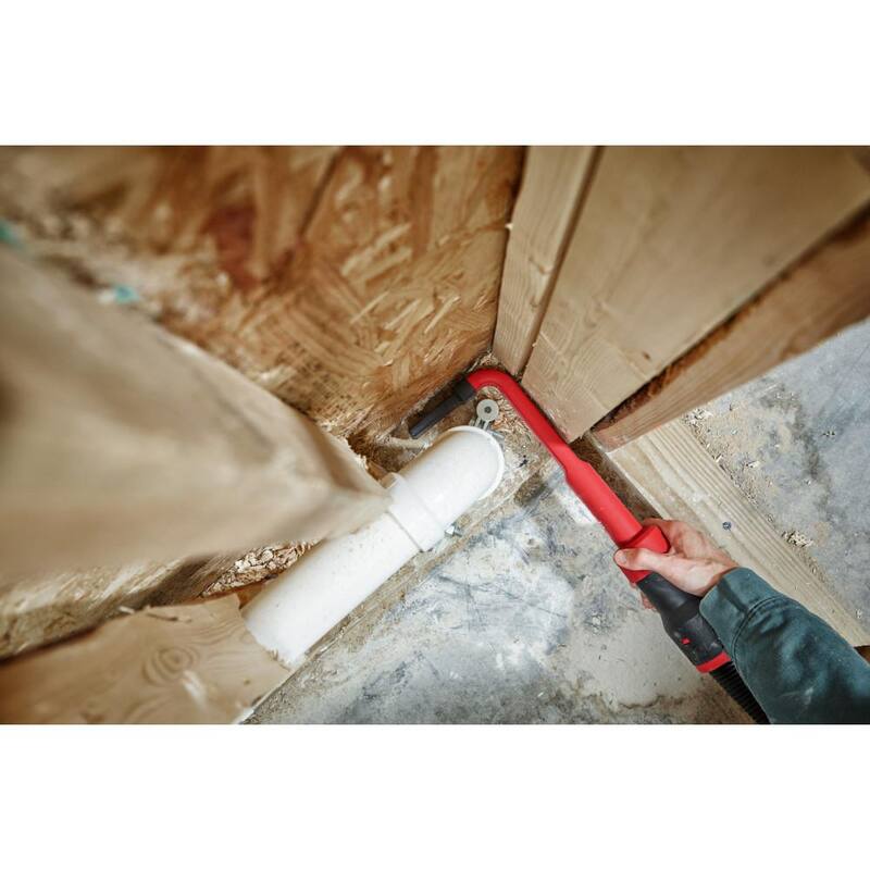 Milwaukee AIR-TIP 1-1/4 in. - 2-1/2 in. 4-IN-1 Right Angle Tool Wet/Dry Shop Vacuum Attachment - (5-Piece) - 49-90-2026