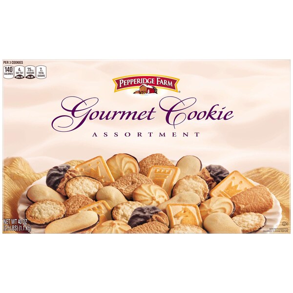 Pepperidge Farms surtido de galletas gourmet 40 oz., paquete de 4 - 000007876
