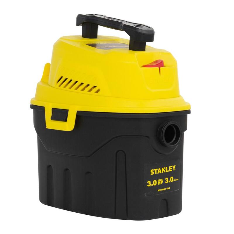 Stanley 3 Gal. Portable Wet/Dry Vacuum with Hose Accessories - SL18910P-3T