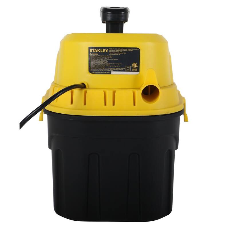 Stanley 3 Gal. Portable Wet/Dry Vacuum with Hose Accessories - SL18910P-3T