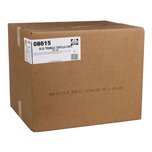 Mission Foods Tortilla Chips de Triángulo Azul de 2 libras, PK6 - 8615