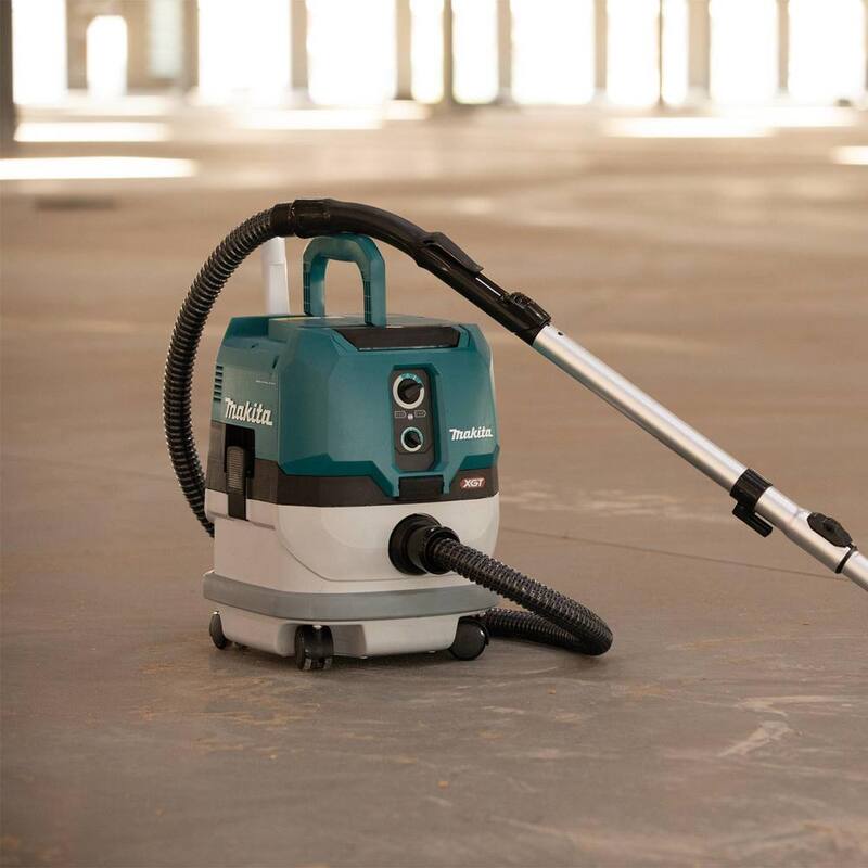 Makita 40V max XGT Brushless Cordless 2.1 Gallon Wet/Dry Dust Extractor/Vacuum Kit (4.0Ah) - GCV01PM