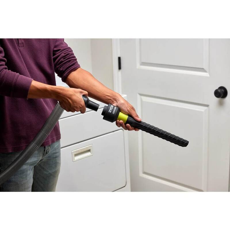 RYOBI UniversalFit Wet/Dry Vacuum Flexible Extended Micro-Crevice Accessory Tool - A32UA03