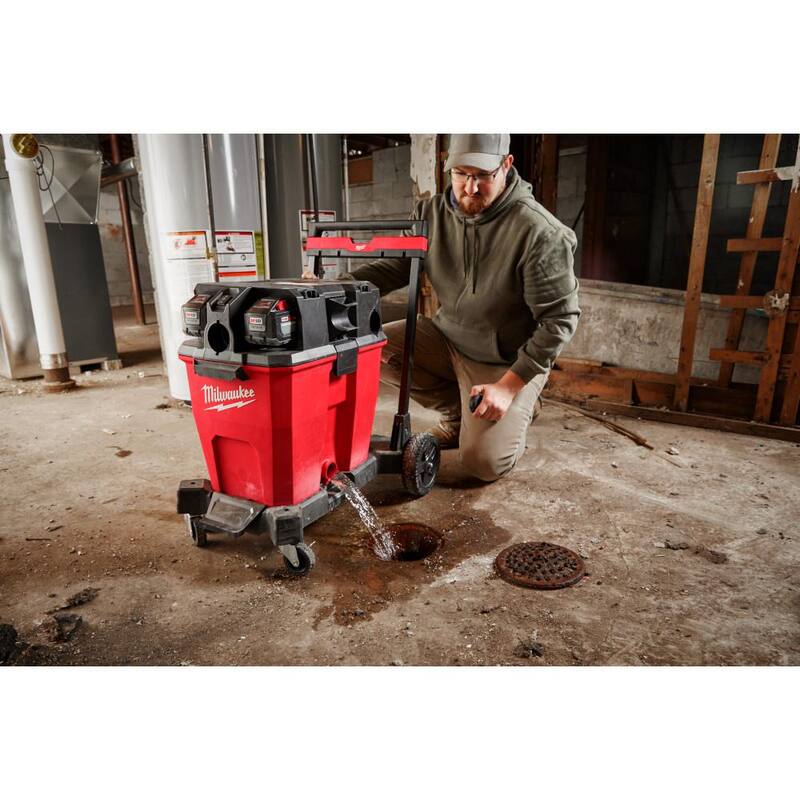 Milwaukee M18 12 Gal. Wet/Dry Shop Vacuum Tank - 0932-20