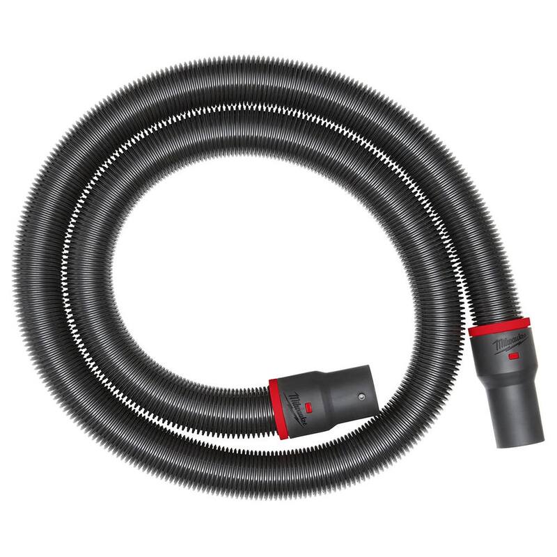 Milwaukee 2-1/2 in. 9 ft. Flexible Hose for Wet/Dry Shop Vacuums (1-Piece) - 49-90-2006