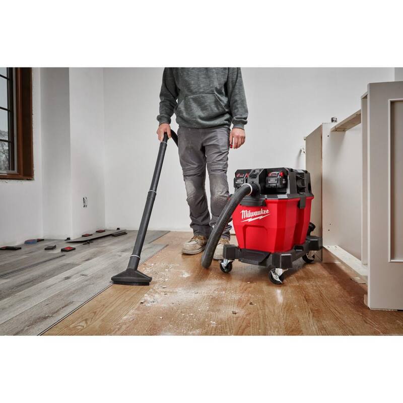 Milwaukee 1-7/8 in. Floor Brush Tool for Wet/Dry Shop Vacuums (1-Piece) - 49-90-1982