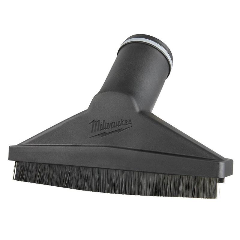 Milwaukee 1-7/8 in. Floor Brush Tool for Wet/Dry Shop Vacuums (1-Piece) - 49-90-1982