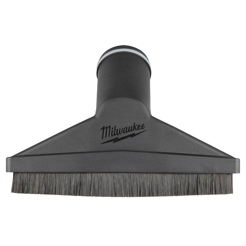 Milwaukee 1-7/8 in. Floor Brush Tool for Wet/Dry Shop Vacuums (1-Piece) - 49-90-1982