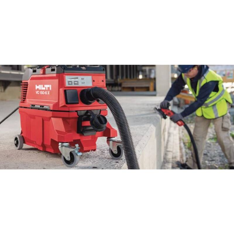 Hilti 120-Volt 150 CFM 6X 4 Gal. Wet/Dry Construction Vacuum with Strap and Filter - 3721395