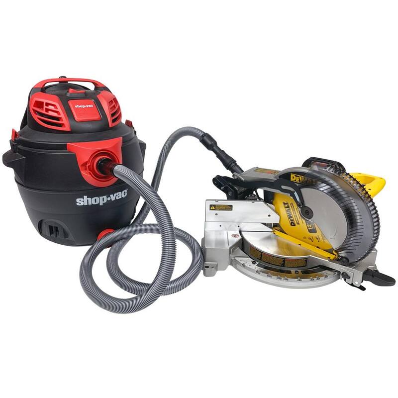 Cen-Tec 30 ft. Shop Vacuum Hose and Swivel Adapter with Power Tool Adapter Set for Wet/Dry Vacuums - 94159