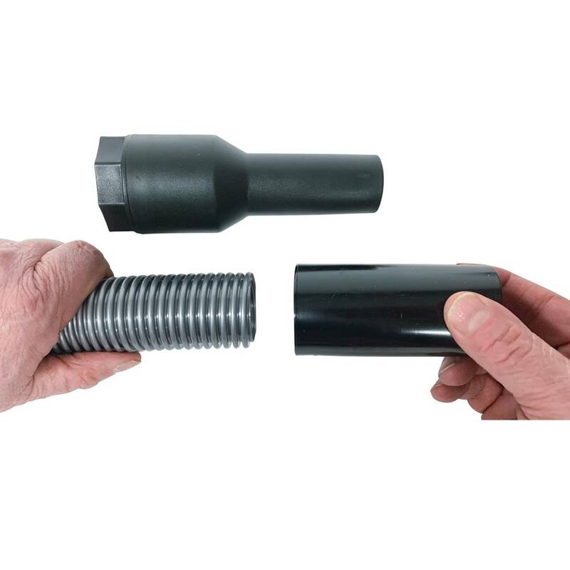 Cen-Tec 30 ft. Shop Vacuum Hose and Swivel Adapter with Power Tool Adapter Set for Wet/Dry Vacuums - 94159