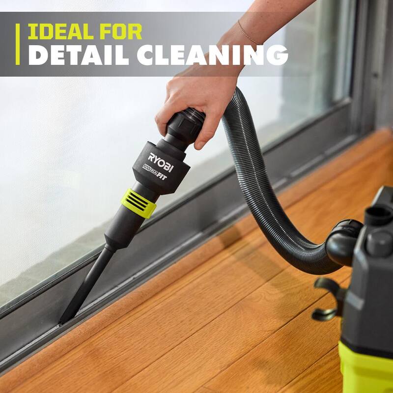 RYOBI UniversalFit Wet/Dry Vacuum Flexible Micro-Crevice Accessory Tool - A32UA02