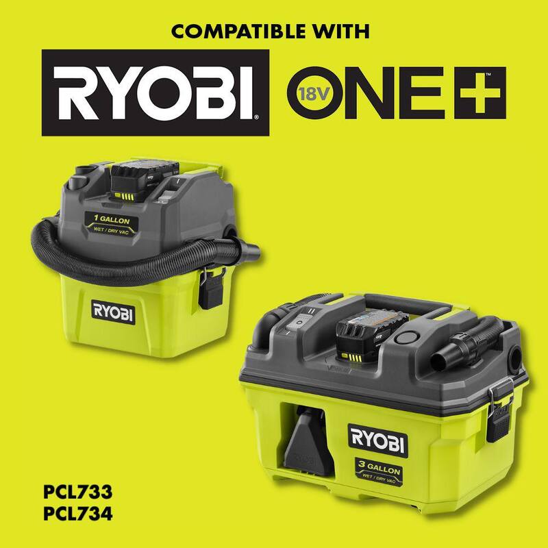 RYOBI Small Wet/Dry Foam Filters (2-Pack) - A32WF03