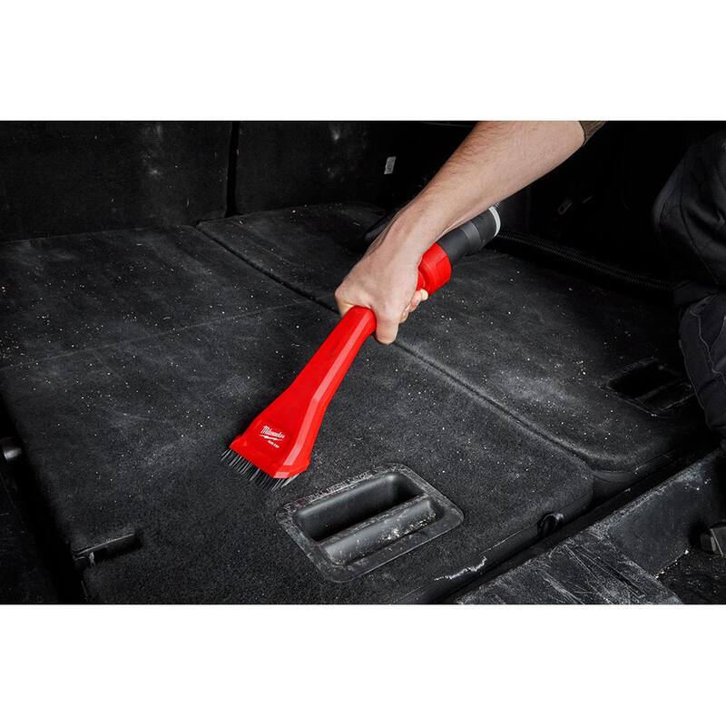Milwaukee AIR-TIP 1-1/4 in. - 2-1/2 in. Cross Brush Tool, 3-IN-1 Crevice and Brush Tool, and Claw Utility Nozzle w/Brushes - 49-90-2035-49-90-2023-49-90-2040