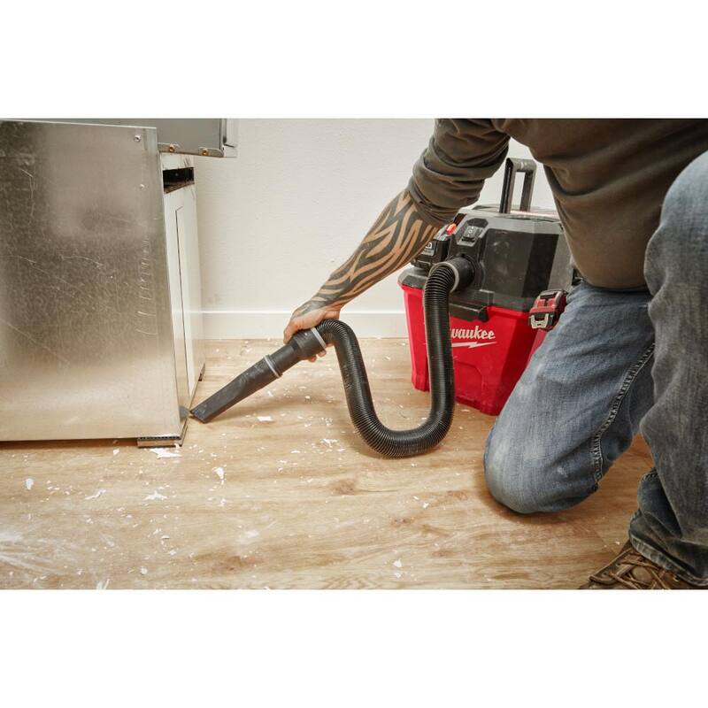 Milwaukee 1-7/8 in. 32 in. - 102 in. Expandable Hose for Wet/Dry Shop Vacuums (1-Piece) - 49-90-1986