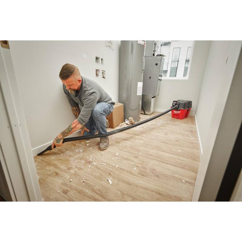 Milwaukee 1-7/8 in. 32 in. - 102 in. Expandable Hose for Wet/Dry Shop Vacuums (1-Piece) - 49-90-1986