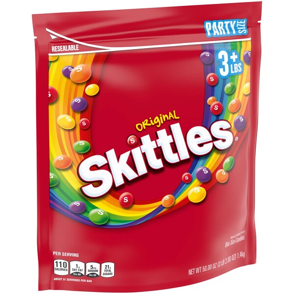 Skittles Skittles Original 50 oz., PK6 - 402566

Skittles Skittles Original 50 oz., PAQ6 - 402566