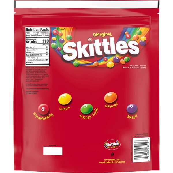 Skittles Skittles Original 50 oz., PK6 - 402566

Skittles Skittles Original 50 oz., PAQ6 - 402566