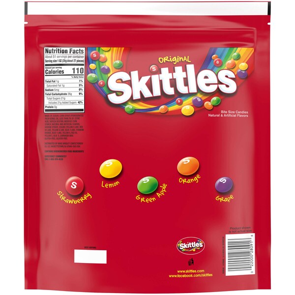 Skittles Skittles Original 50 oz., PK6 - 402566

Skittles Skittles Original 50 oz., PAQ6 - 402566