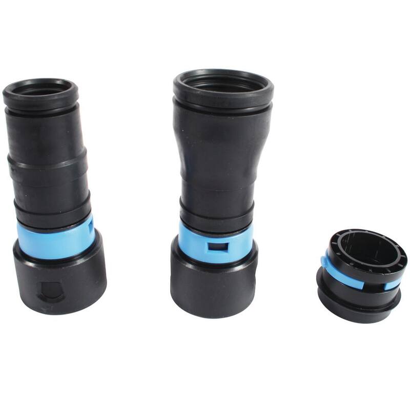 Cen-Tec 30 ft. Hose with Dust Collection Power Tool Adapters for Wet/Dry Vacuums - 94203