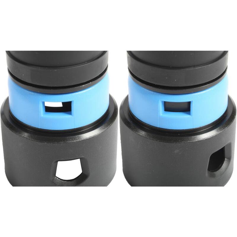 Cen-Tec 30 ft. Hose with Dust Collection Power Tool Adapters for Wet/Dry Vacuums - 94203