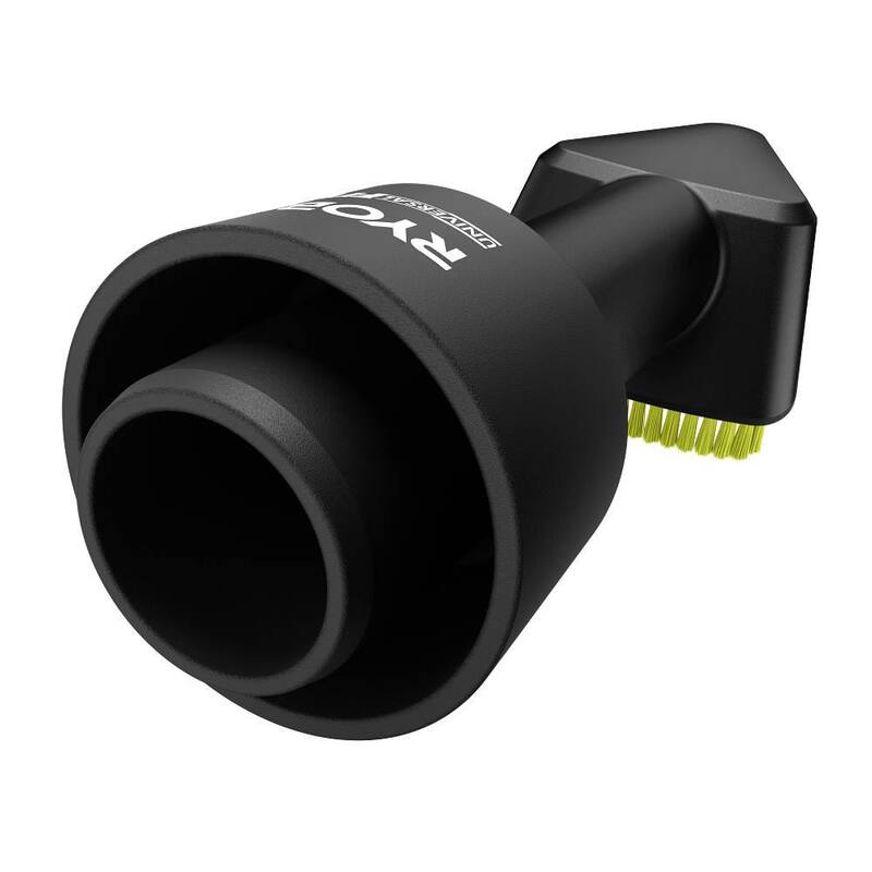 RYOBI UniversalFit Wet/Dry Vacuum Dust Brush Accessory Tool - A32UA04