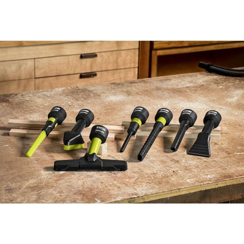 RYOBI UniversalFit Wet/Dry Vacuum Micro-Crevice Accessory Tool - A32UA06
