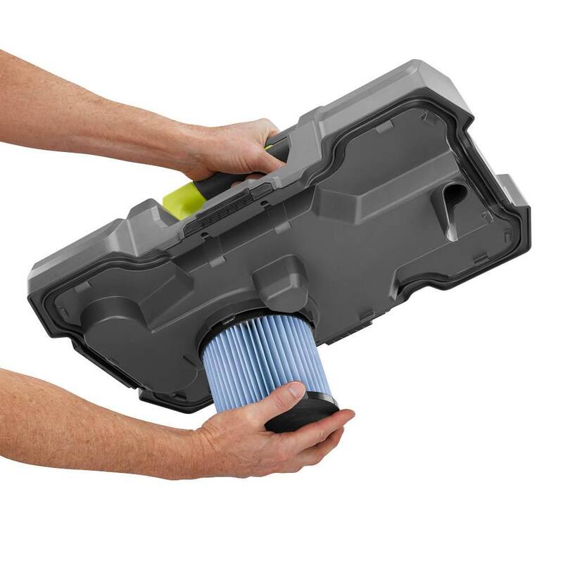 RYOBI HEPA Filter for Small Wet Dry Vacuums with Foam Filter (2-Pack) - A32RF08-A32WF03