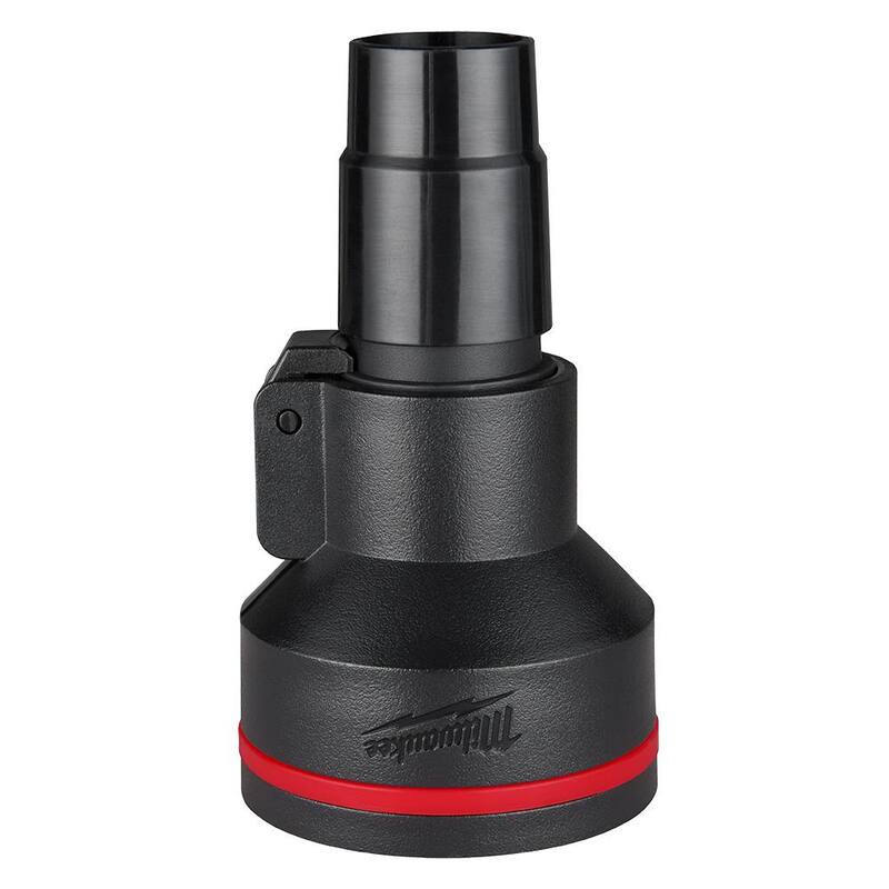 Milwaukee 2-1/2 in. Dust Extraction Adapter for Wet/Dry Shop Vacuums (3-Piece) - 49-90-2000