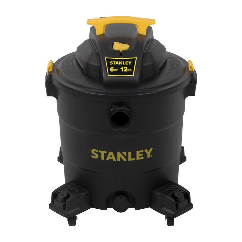 Stanley 12 Gal. 6HP Pro Poly Series Wet and Dry Vacuum Cleaner - SL18199PT