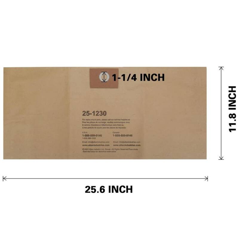 Stanley 5 Gal. Disposable Filter Bag for Wet/Dry Vacuum (3-Pack) - 25-1230