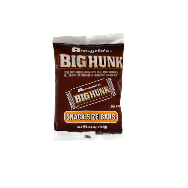 Caramelo de Nougat Big Hunk de la compañía Annabelle Candy, paquete de 12 - 76500