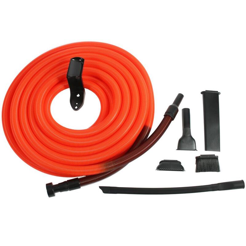 Cen-Tec Systems Premium Garage Attachment Kit with 50 ft. Hose for Shop Vacuums - 93565