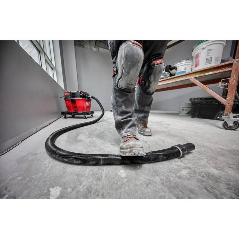 Milwaukee 1-7/8 in. 9 ft. Flexible Hose for Wet/Dry Shop Vacuums (1-Piece) - 49-90-1996