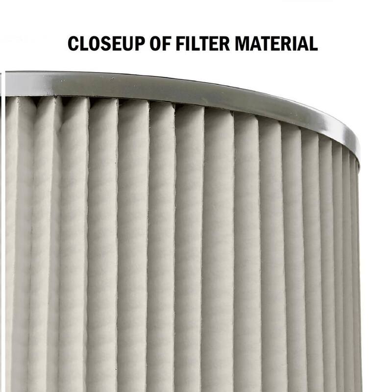 MULTI FIT General Dirt and Debris Wet Dry Vacuum Replacement Cartridge Filter for Most Shop-Vac Branded Shop Vacs (3-Pack) - VF2007A