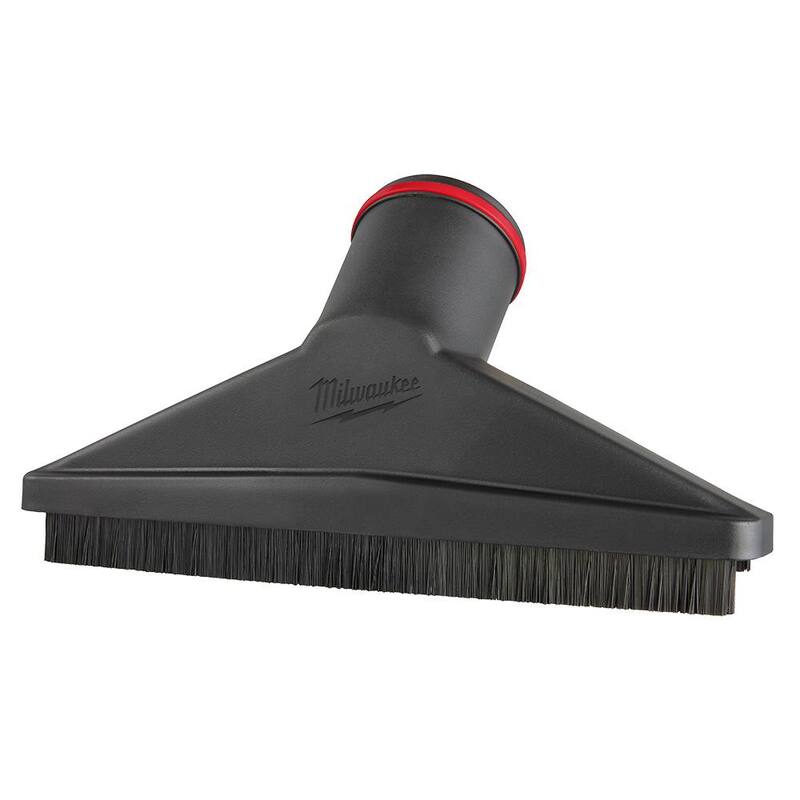 Milwaukee 2-1/2 in. Floor Brush Tool for Wet/Dry Shop Vacuums (1-Piece) - 49-90-2002