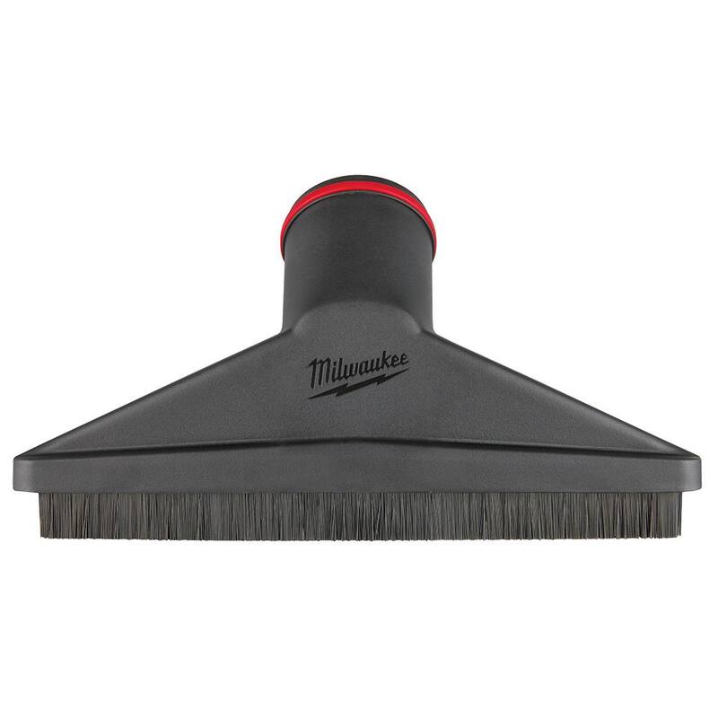 Milwaukee 2-1/2 in. Floor Brush Tool for Wet/Dry Shop Vacuums (1-Piece) - 49-90-2002