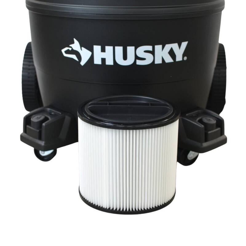 Universal Cartridge Filter with Cap Fit for 6 Gal. to 16 Gal. Wet/Dry Vacuum - AT08-2566