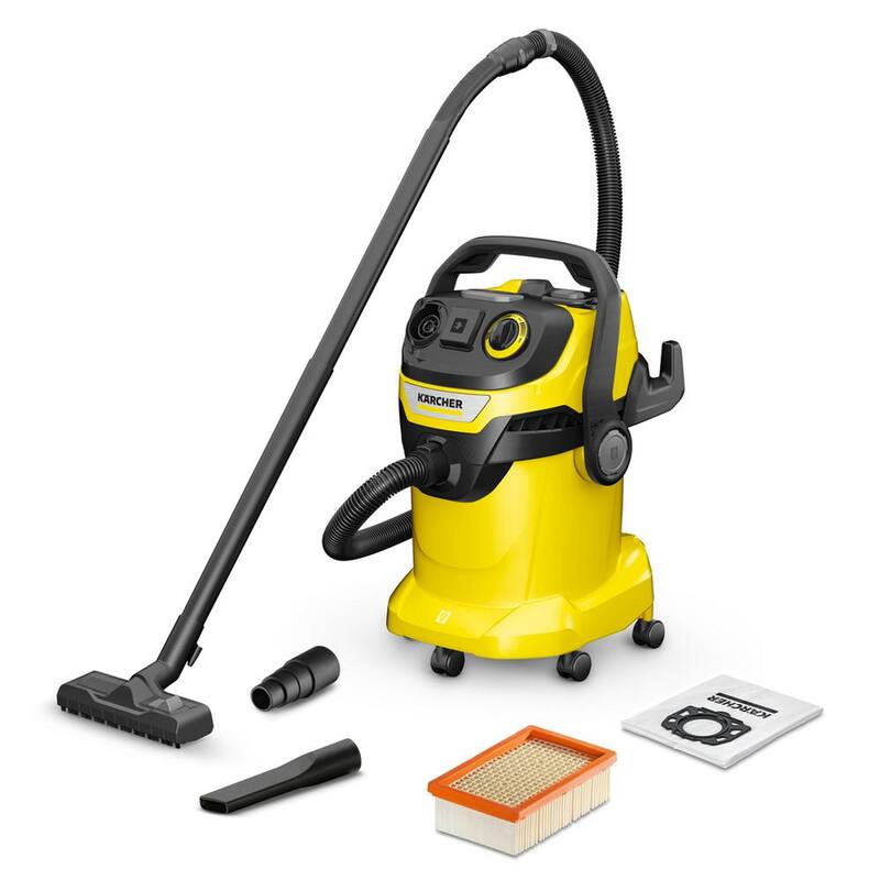 Karcher WD 5/P Multi-Purpose 6.6 Gal. Wet/Dry Shop Vacuum Cleaner with Attachments and Blower Feature - 2022 Edition - 1.628-311.0