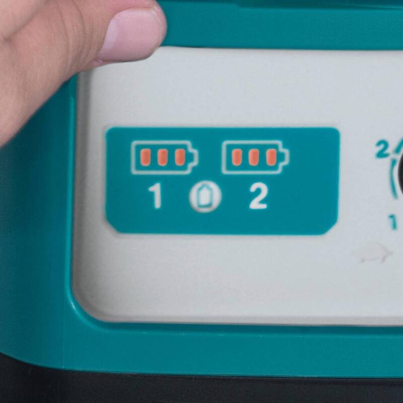 Makita 18V X2 (36V) LXT Lithium-Ion Brushless Cordless 2.1 Gallon Wet/Dry Dust Extractor/Vacuum, Tool Only - XCV20Z