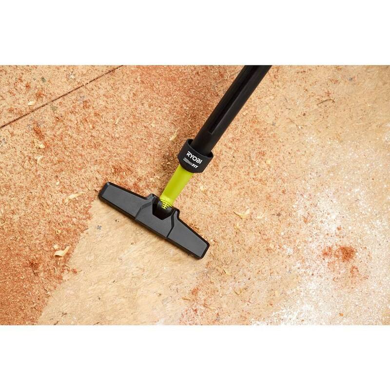 RYOBI UniversalFit Wet/Dry Vacuum Floor Head Accessory Tool - A32UA07