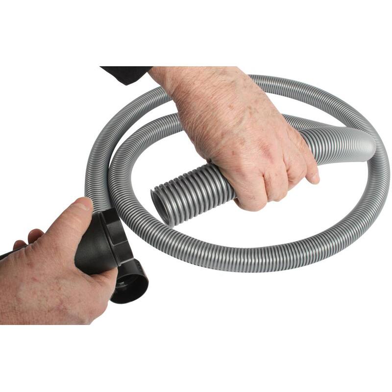 Cen-Tec 10 ft. Vacuum Hose with Expanded Multi-Brand Power Tool Dust Collection Adapter Set and Attachment Kit for Wet/Dry Vacs - 95259
