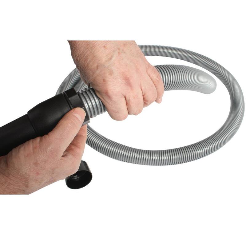 Cen-Tec 20 ft. Vacuum Hose with Expanded Multi-Brand Power Tool Dust Collection Adapter Set and Attachment Kit for Wet/Dry Vacs - 95281