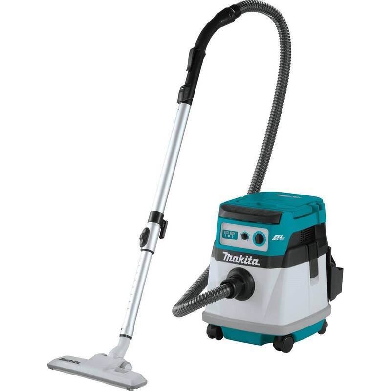 Makita 18V X2 (36V) LXT Lithium-Ion Brushless Cordless 4 Gallon Wet/Dry Dust Extractor/Vacuum, Tool Only - XCV23Z