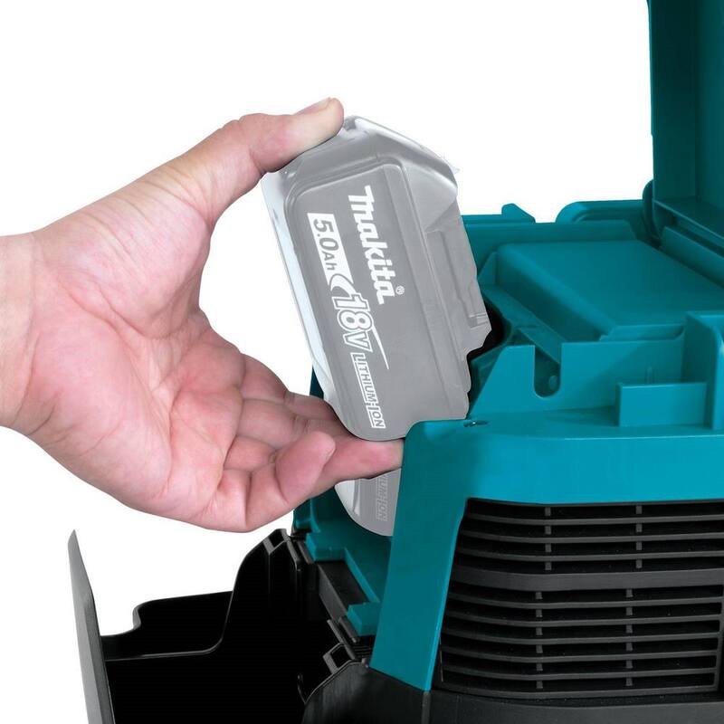 Makita 18V X2 (36V) LXT Lithium-Ion Brushless Cordless 4 Gallon Wet/Dry Dust Extractor/Vacuum, Tool Only - XCV23Z