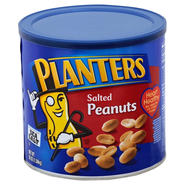 Maníes salados para cóctel Planters en lata de 3.5 oz, paquete de 6 - 10029000071503
