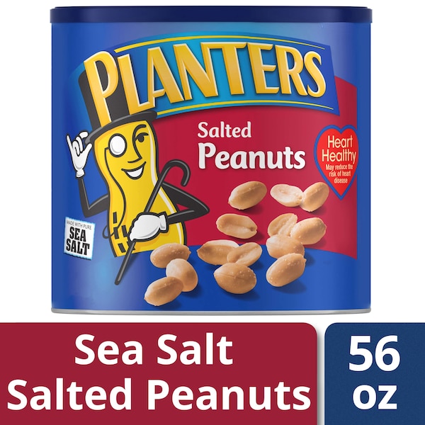 Maníes salados para cóctel Planters en lata de 3.5 oz, paquete de 6 - 10029000071503