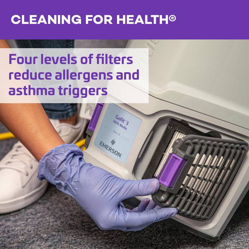 ProTeam Commercial-Grade HEPA Media Exhaust Filter for ProTeam GoFit Commercial Backpack Vacuum Cleaners - 844488