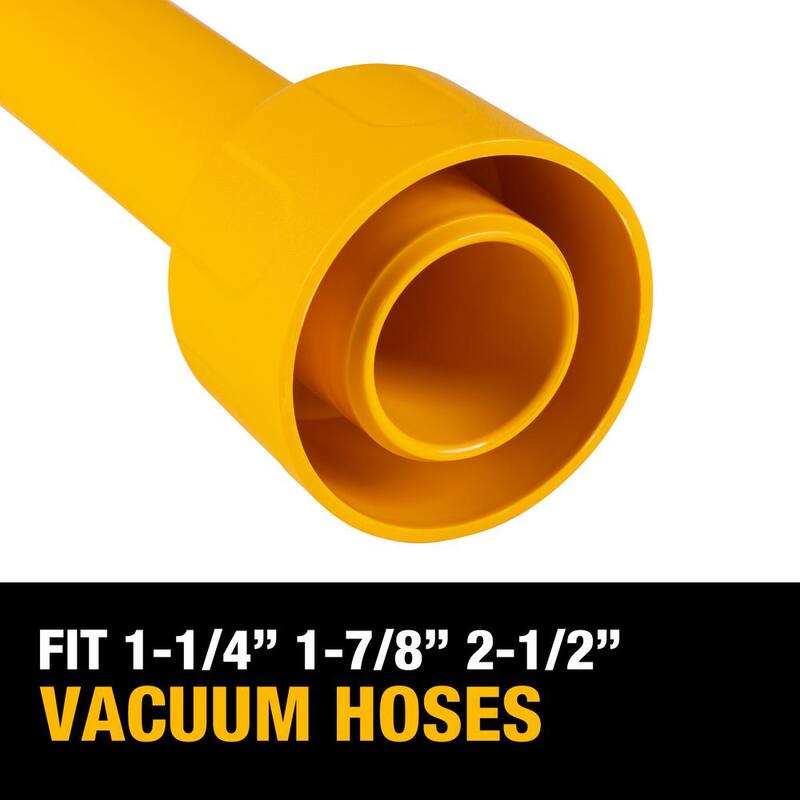 DEWALT Claw Utility Nozzle Brush 1-1/4 in. to 2-1/2 in. Wet/Dry Vaccum 1-Piece - DXVA00-4300