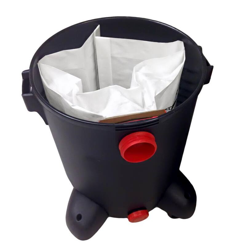 MULTI FIT General Debris Wet Dry Vacuum Dry Pick-up Only Dust Collection Bags for 10 to 14 Gal Shop-Vac Brand Shop Vacs (12-Pack) - VF2005B